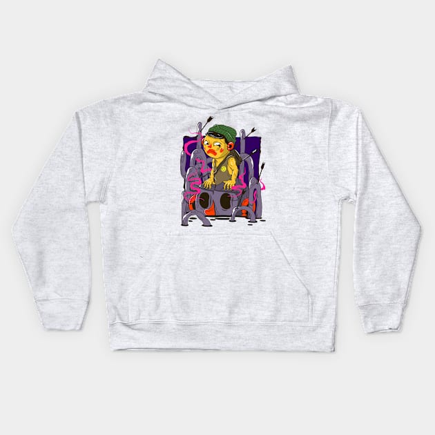 Dark forest Kids Hoodie by Notdrop